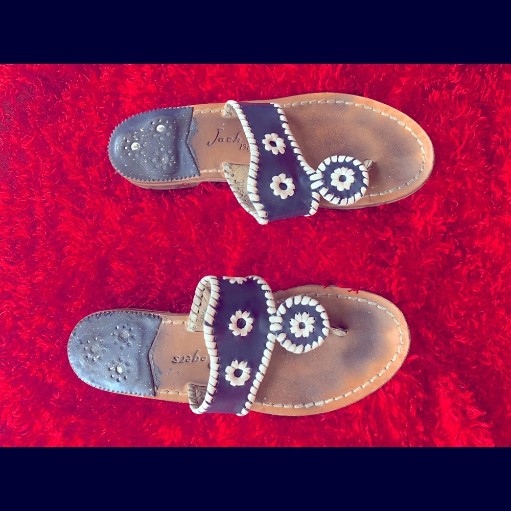 Leather Jack Rogers Sandals